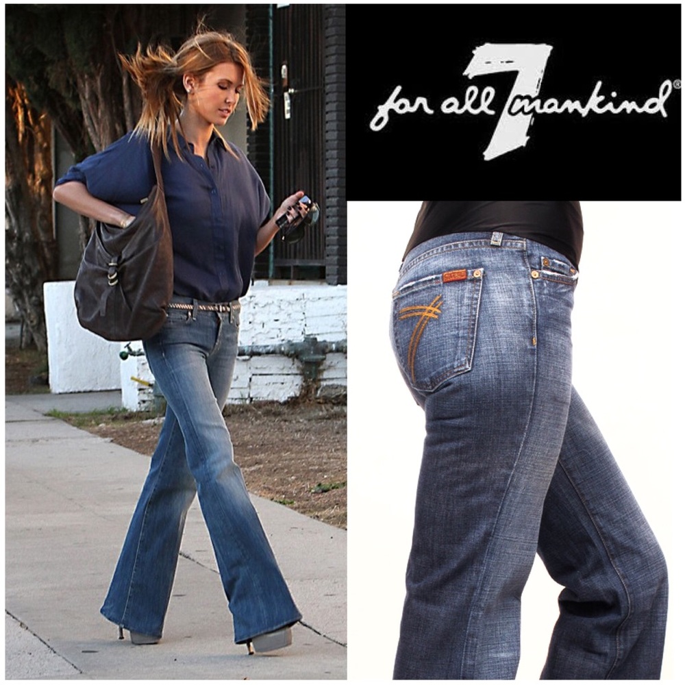 ✨HP✨ 7FAM Dojo Gold 7-pocket Jeans 29 x 30